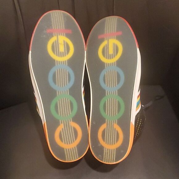 COOGI Black Leather Hi-Top Sneakers - Size 9‎ - Picture 5 of 12